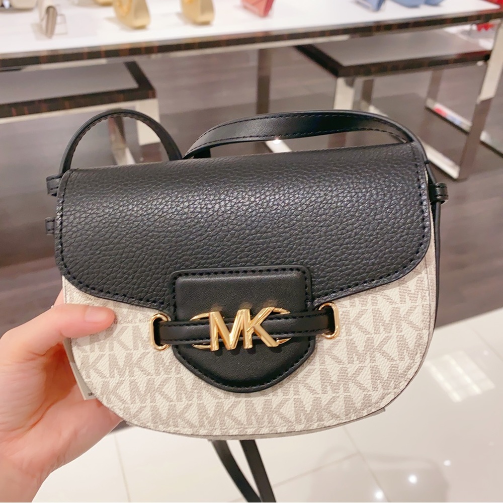 Michael Kors Reed Saddle small Crossbody - Picture 1 of 8